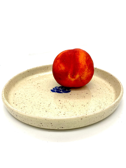 Blue Rose Dish - Large