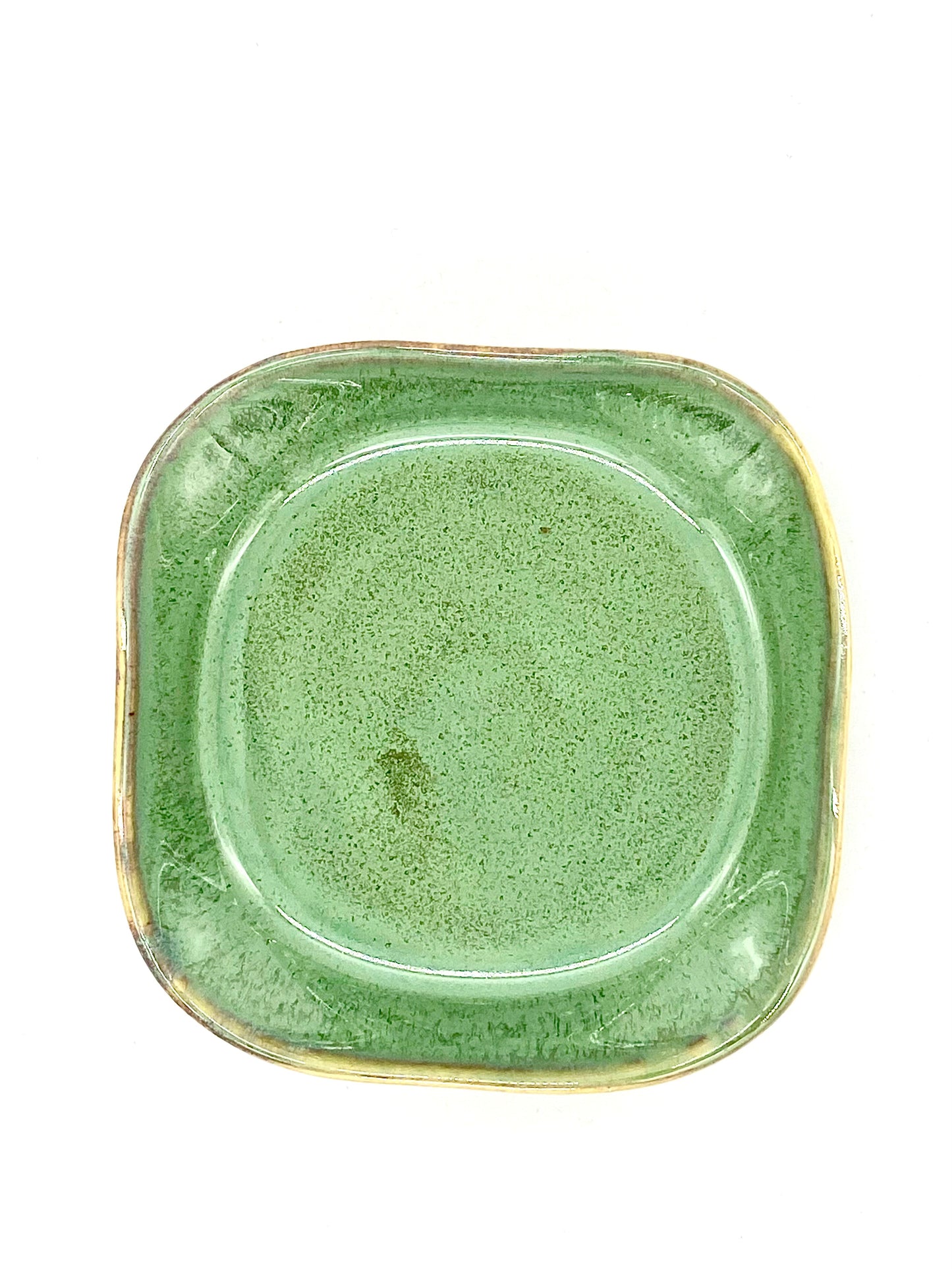 Shiny Seafoam Wavy Bowl