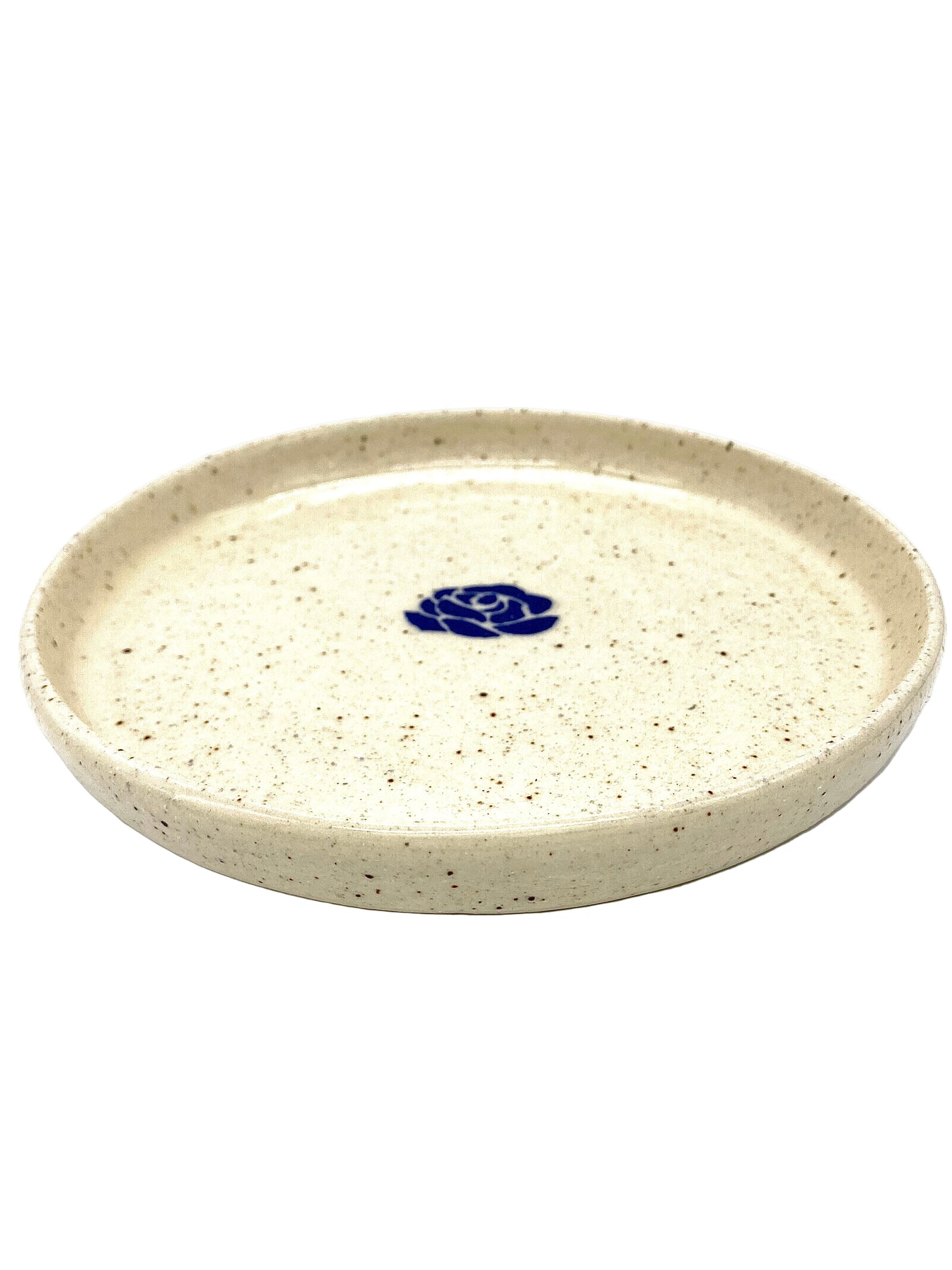 Blue Rose Dish - Large
