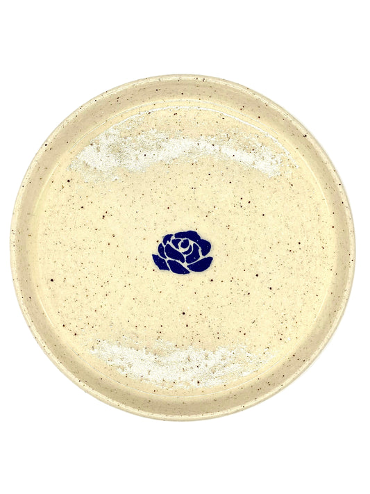 Blue Rose Dish - Large